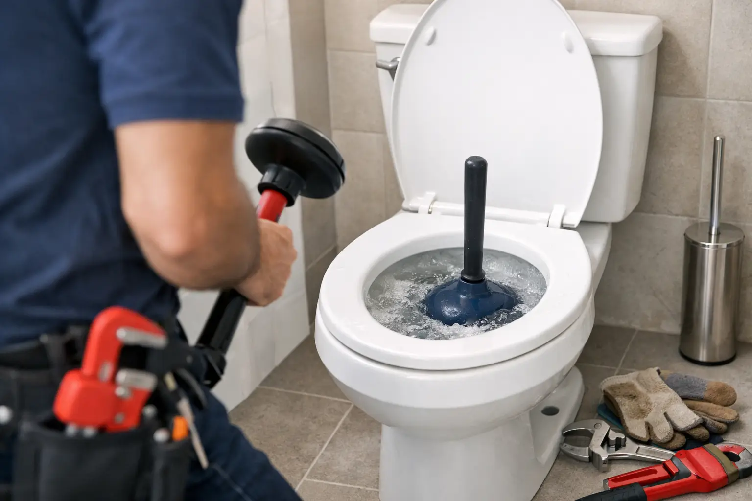 Blocked Toilet Plumber Cost in Australia