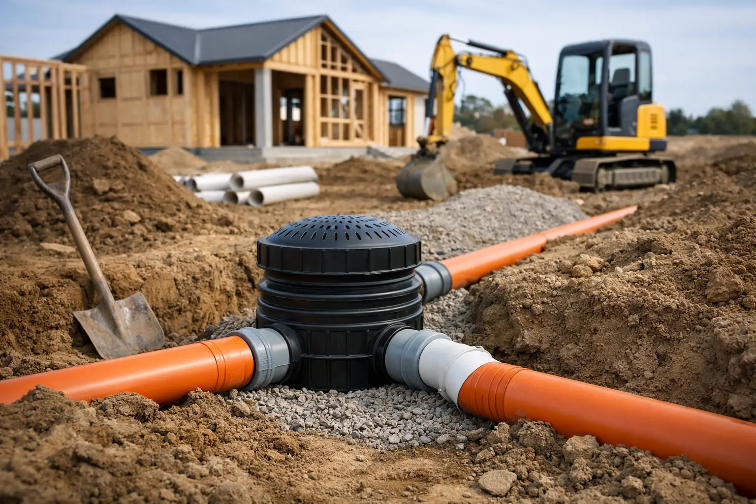 Drainlaying for New Builds Done Right