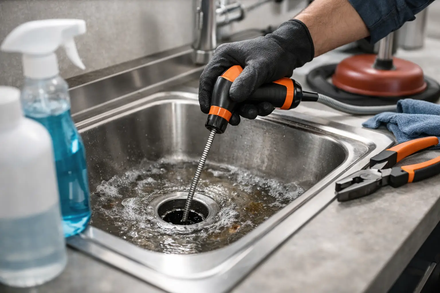 How to Clear Blocked Drain Problems Safely