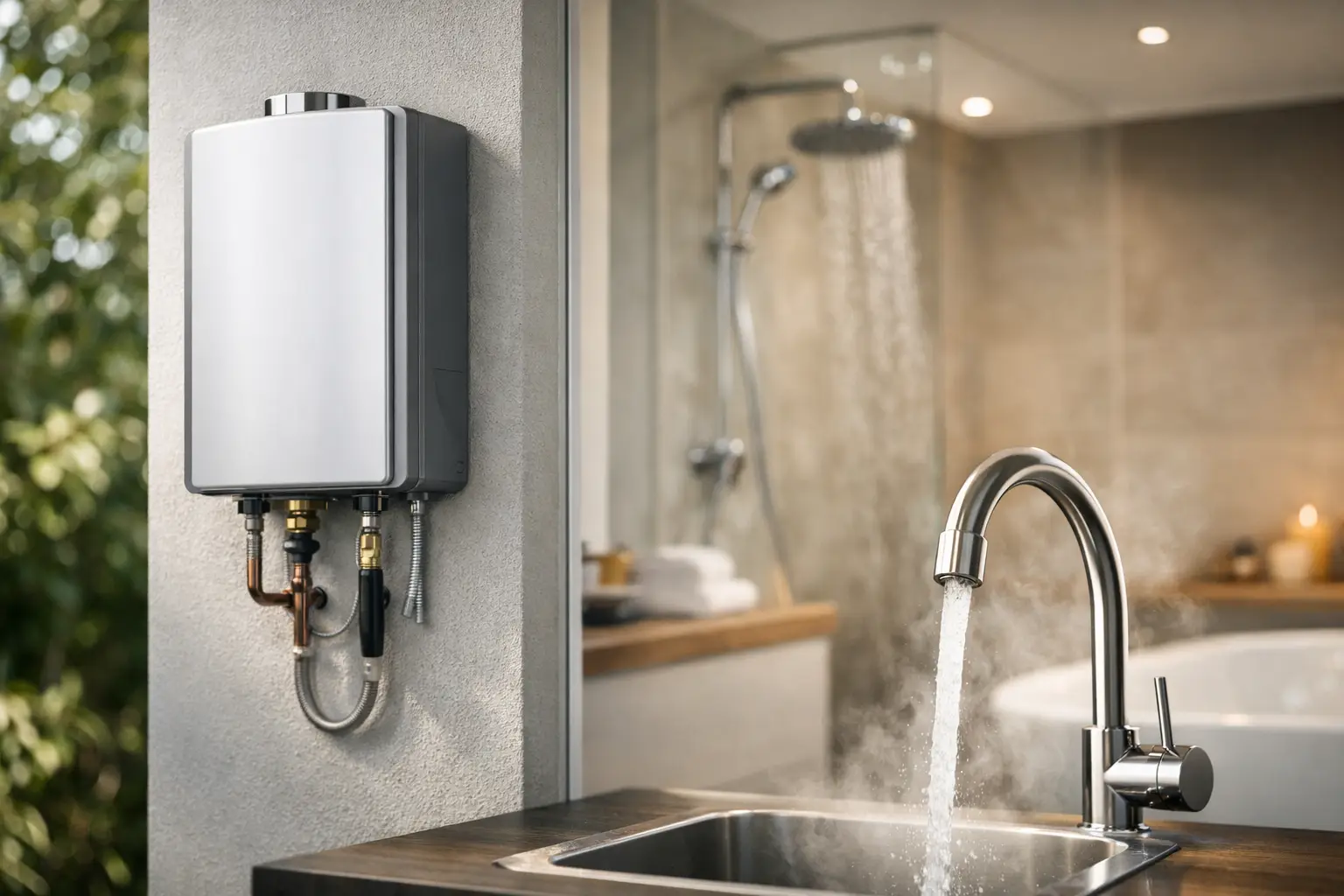 Is continuous flow hot water right for you?