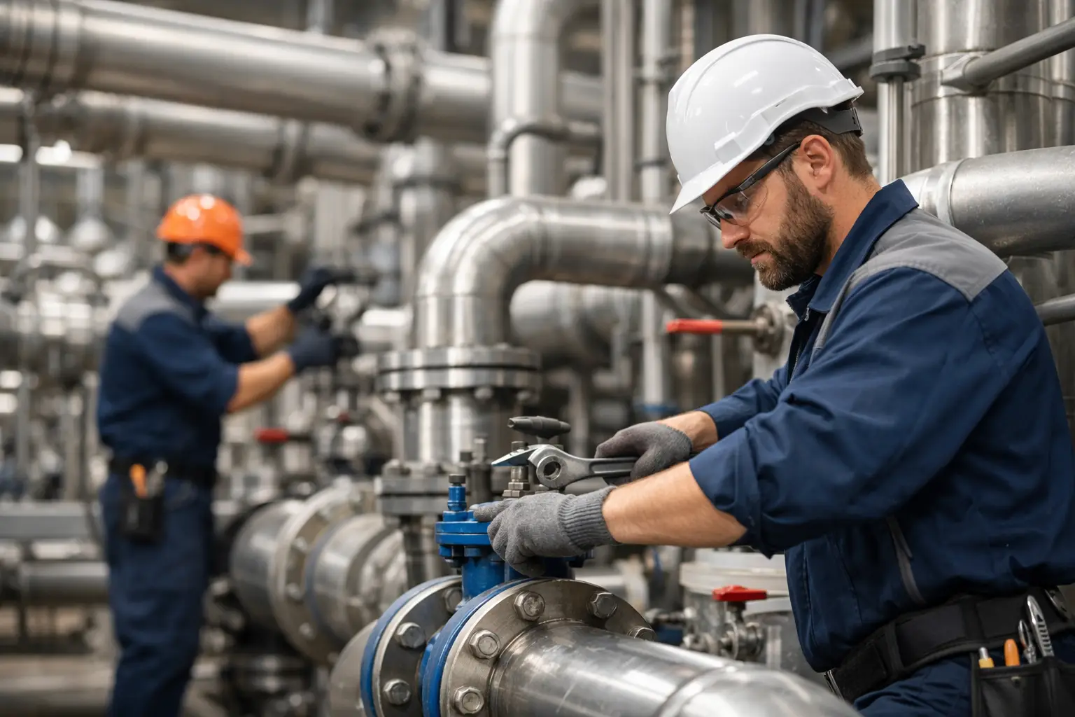 What Industrial Plumbing Contractors Really Do
