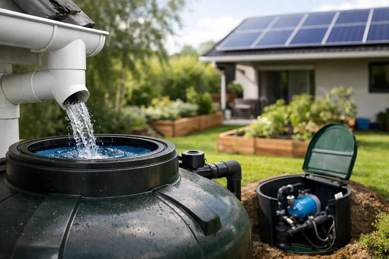 Rainwater Harvesting System for Home Use