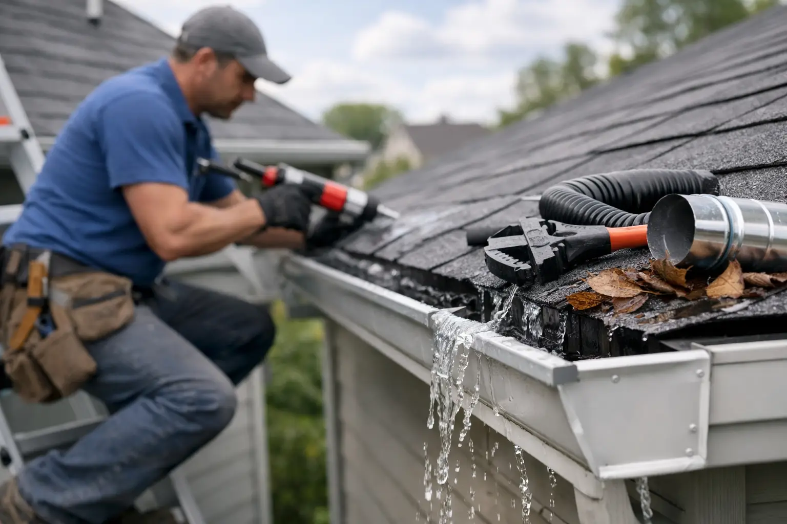 Roof Plumbing Repair Guide for Leaks and Gutters