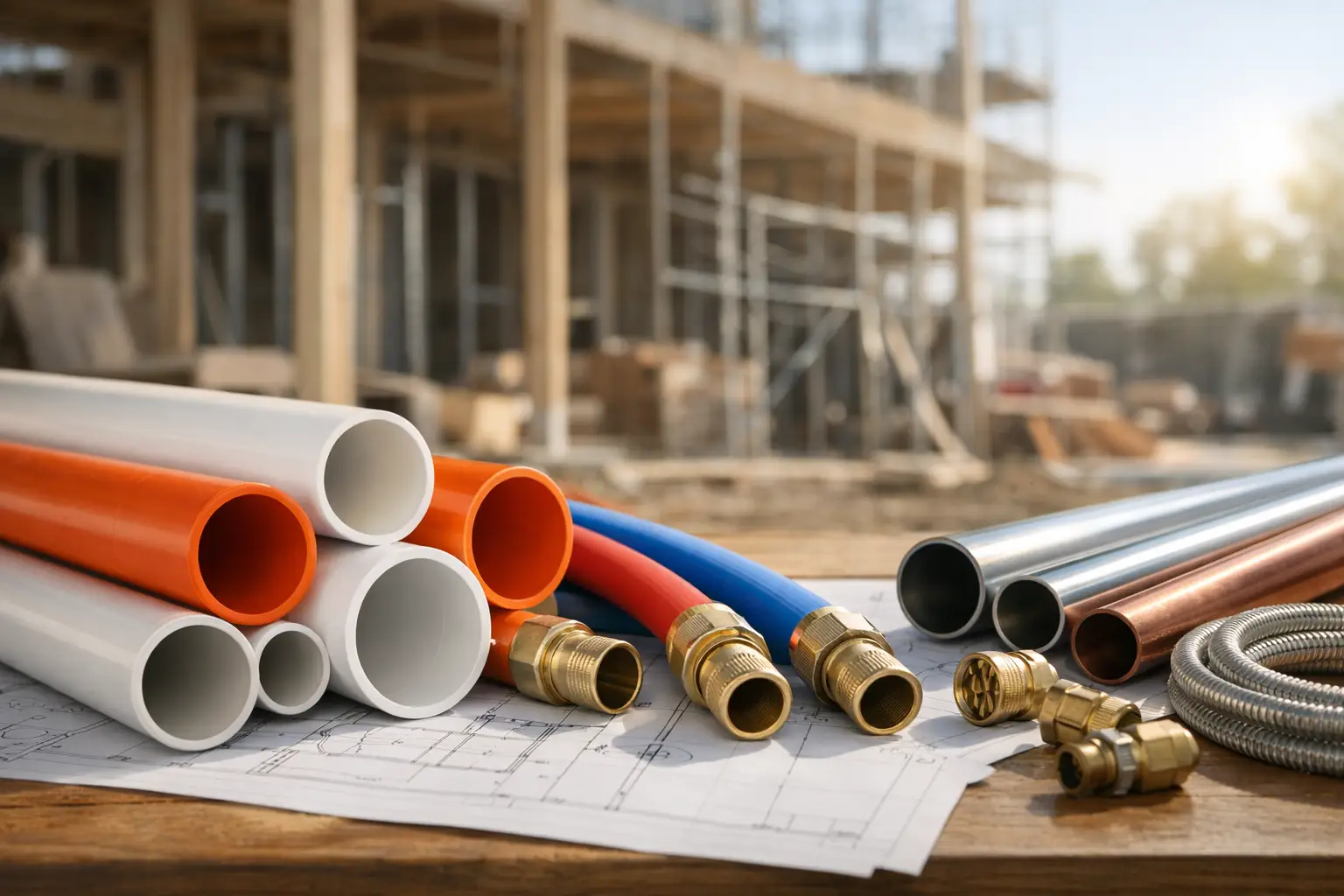 Best Pipes for New Builds and How to Choose